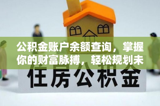 中区公积金账户余额查询，掌握你的财富脉搏，轻松规划未来