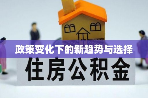 中区政策变化下的新趋势与选择
