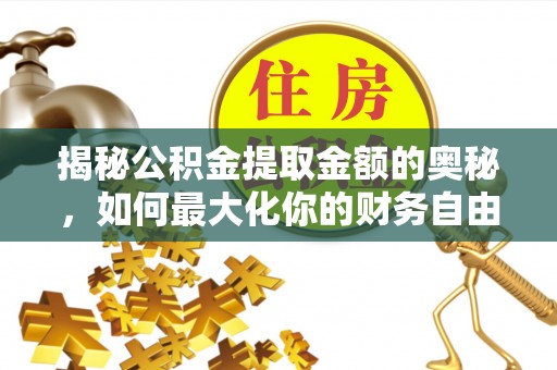 中区揭秘公积金提取金额的奥秘，如何最大化你的财务自由