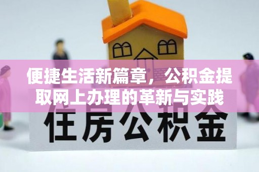 中区便捷生活新篇章，公积金提取网上办理的革新与实践