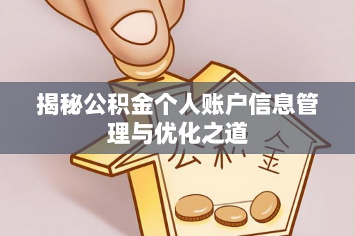 中区揭秘公积金个人账户信息管理与优化之道
