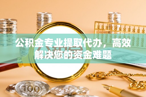 中区公积金专业提取代办，高效解决您的资金难题