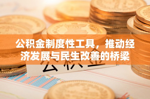 中区公积金制度性工具，推动经济发展与民生改善的桥梁