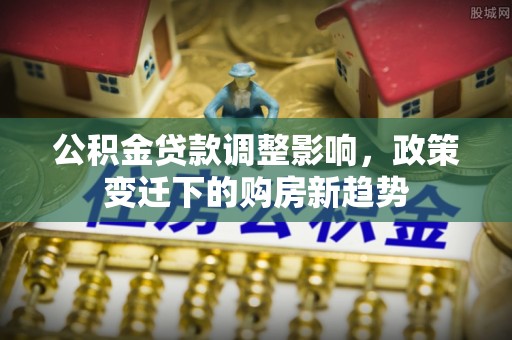 中区公积金贷款调整影响，政策变迁下的购房新趋势