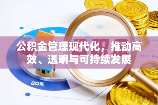 中区公积金管理现代化，推动高效、透明与可持续发展