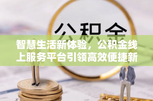 中区智慧生活新体验，公积金线上服务平台引领高效便捷新潮流