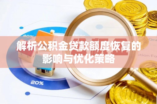 中区解析公积金贷款额度恢复的影响与优化策略
