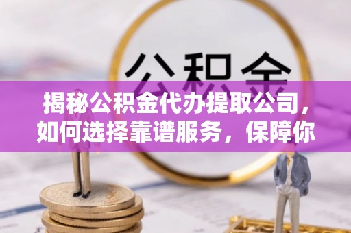 中区揭秘公积金代办提取公司，如何选择靠谱服务，保障你的资金安全
