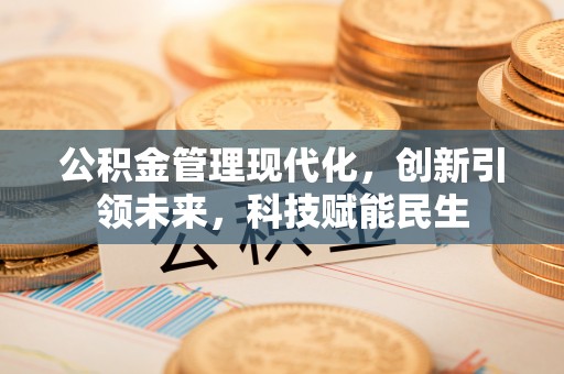 中区公积金管理现代化，创新引领未来，科技赋能民生