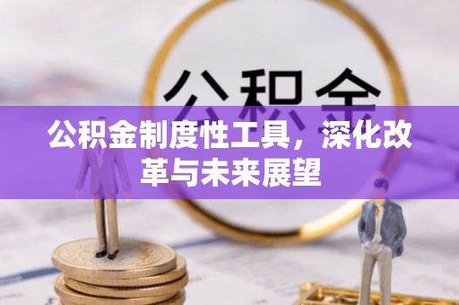 中区公积金制度性工具，深化改革与未来展望