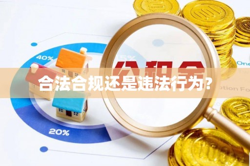 中区合法合规还是违法行为？