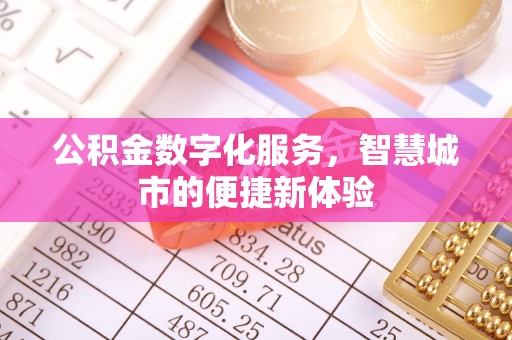 中区公积金数字化服务，智慧城市的便捷新体验