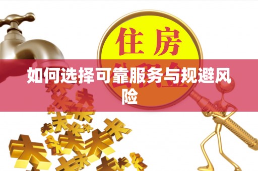 中区如何选择可靠服务与规避风险