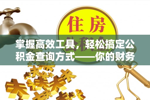 中区掌握高效工具，轻松搞定公积金查询方式——你的财务助手